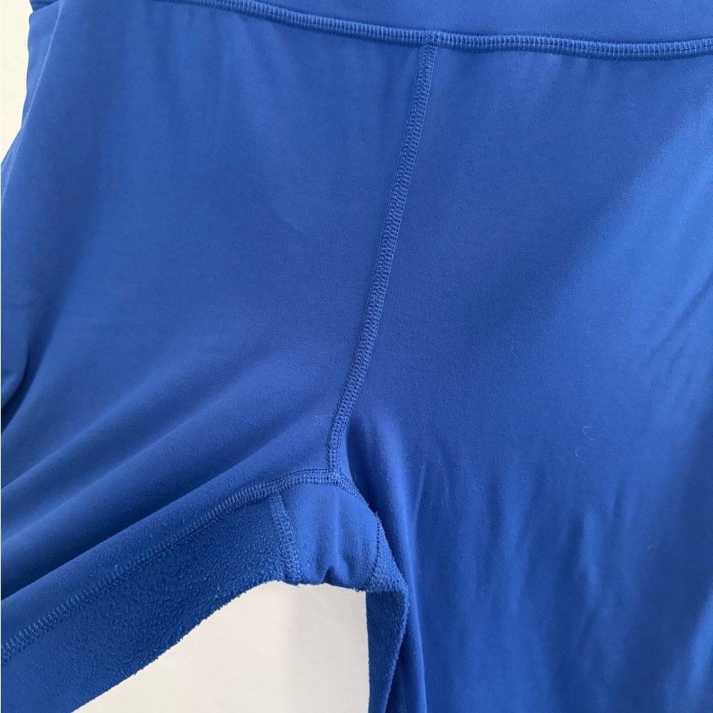 prAna 7/8 Legging XL Cobalt Blue Ribbed Pockets - Picture 6 of 8